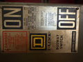 Actual nameplate for Square D PQ3203G 30A busway switch